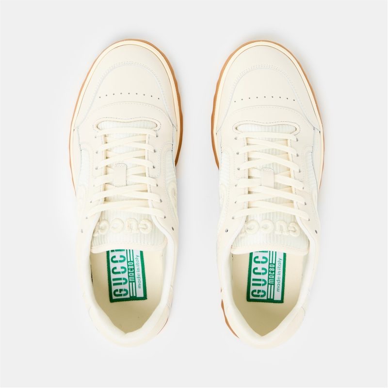 Women's Mac80 Leather Trainers - Image 6