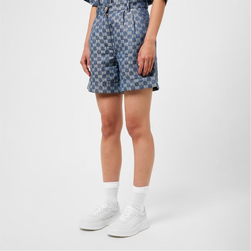 Women's GG Canvas Low-Top Trainers - Image 9