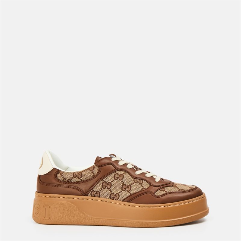 Women's GG Canvas Low-Top Trainers