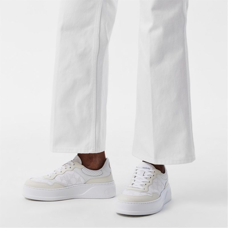 Women's GG Canvas Low-Top Trainers - Image 16