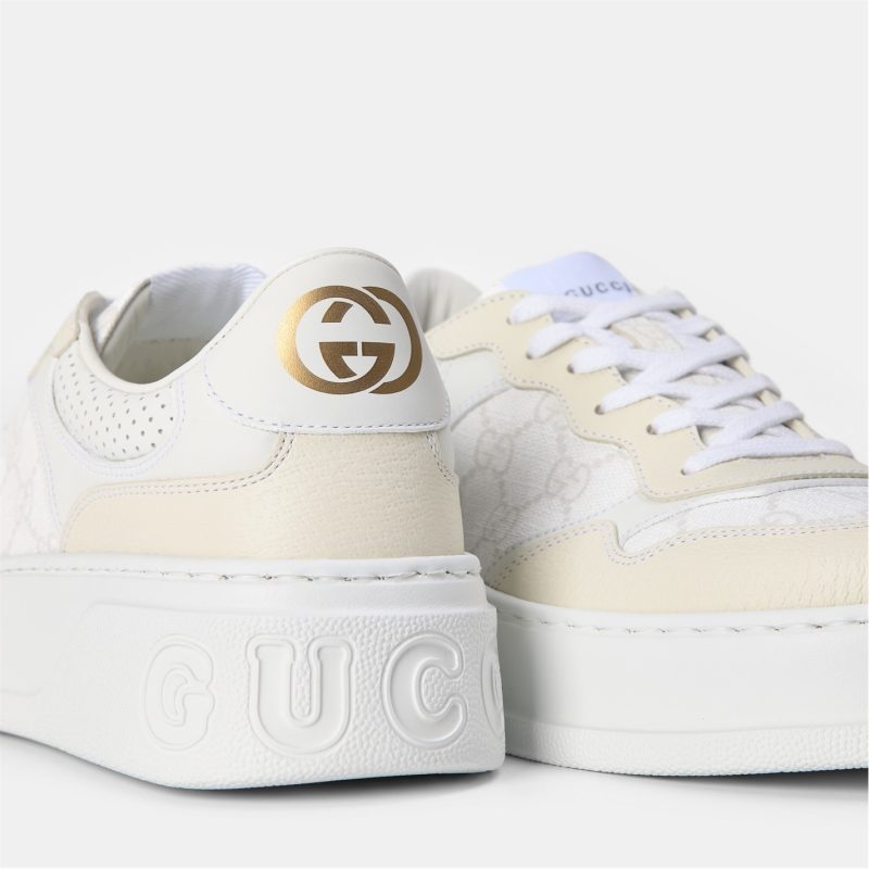 Women's GG Canvas Low-Top Trainers - Image 18