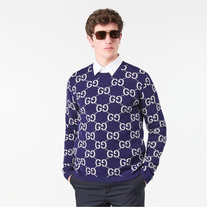 GG Jacquard Jumper - Image 3