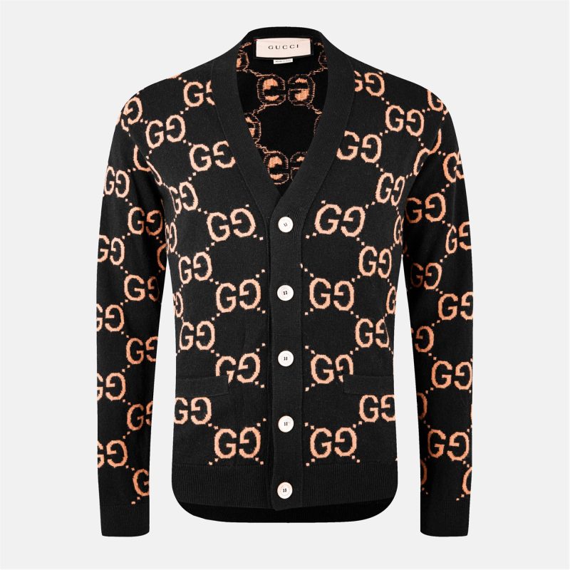 Monogram Jacquard Cardigan