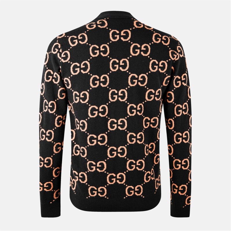 Monogram Jacquard Cardigan - Image 2