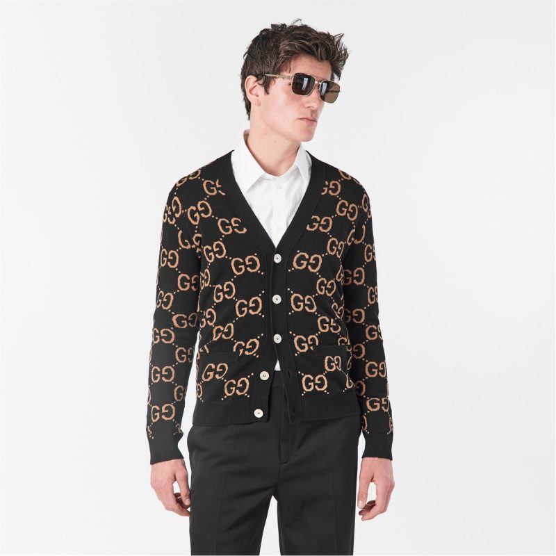 Monogram Jacquard Cardigan - Image 3