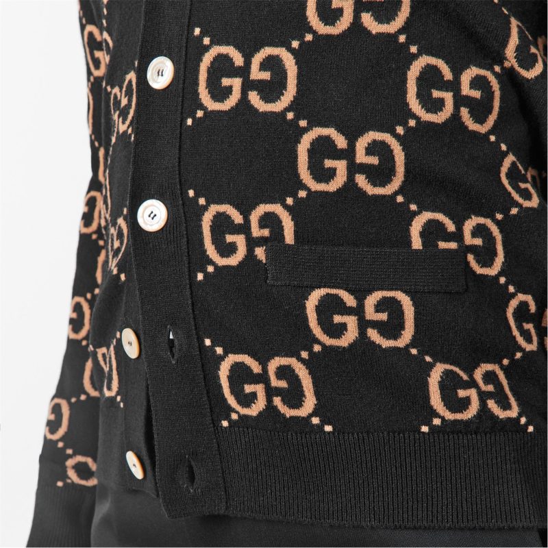 Monogram Jacquard Cardigan - Image 5