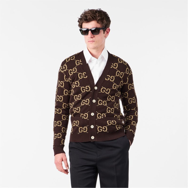 Monogram Jacquard Cardigan - Image 9