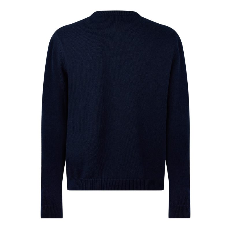 Intarsia Logo Jumper - Image 6