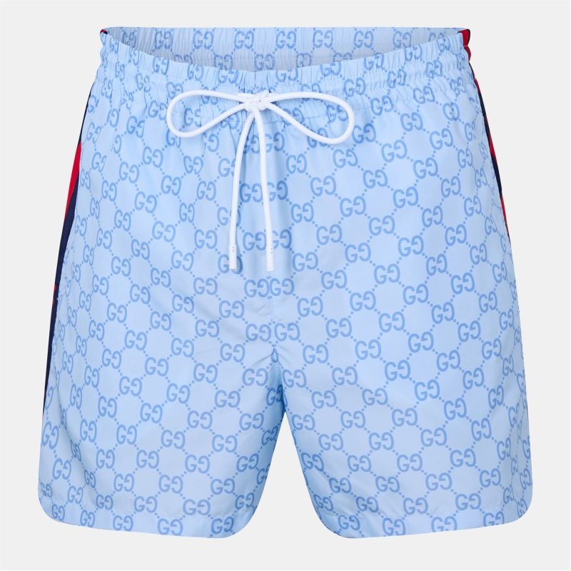GG Supreme Web Stripe Swim Shorts - Image 8