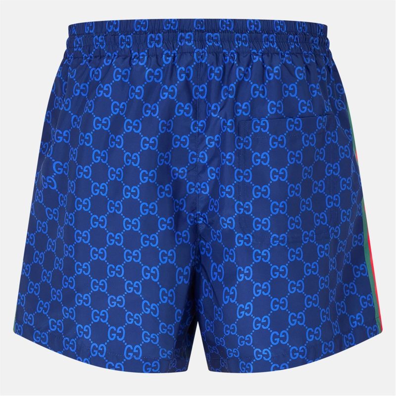 GG Supreme Web Stripe Swim Shorts - Image 2
