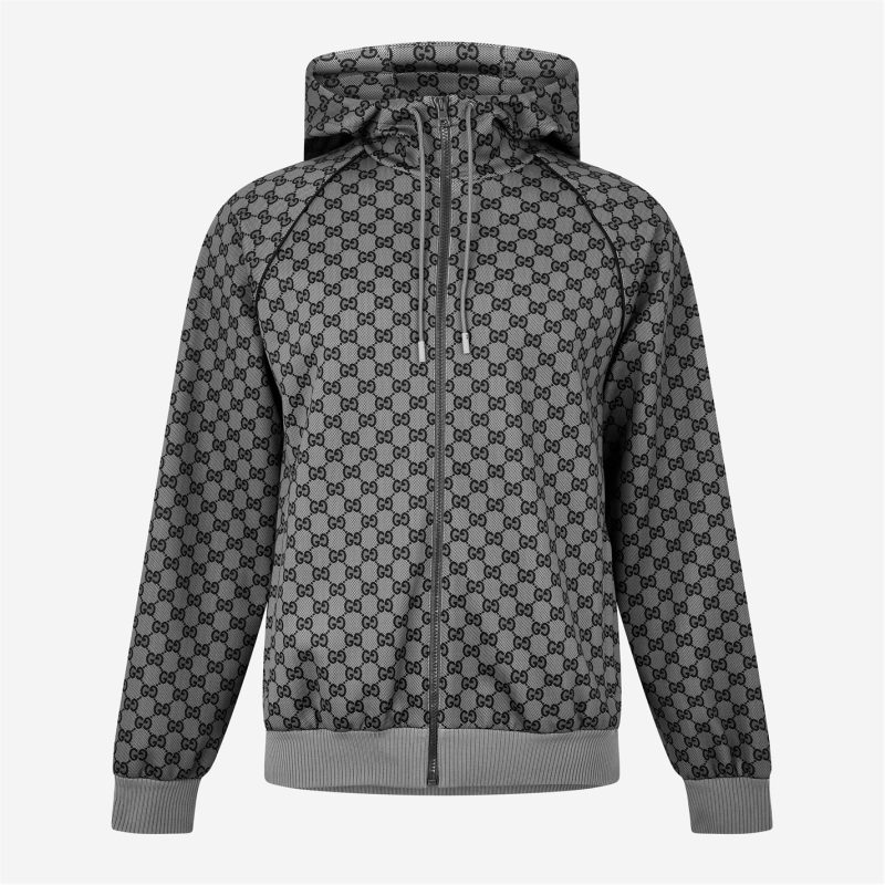 Gg Neoprene Zip Jacket