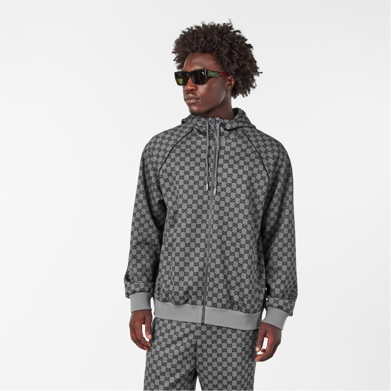 Gg Neoprene Zip Jacket - Image 3