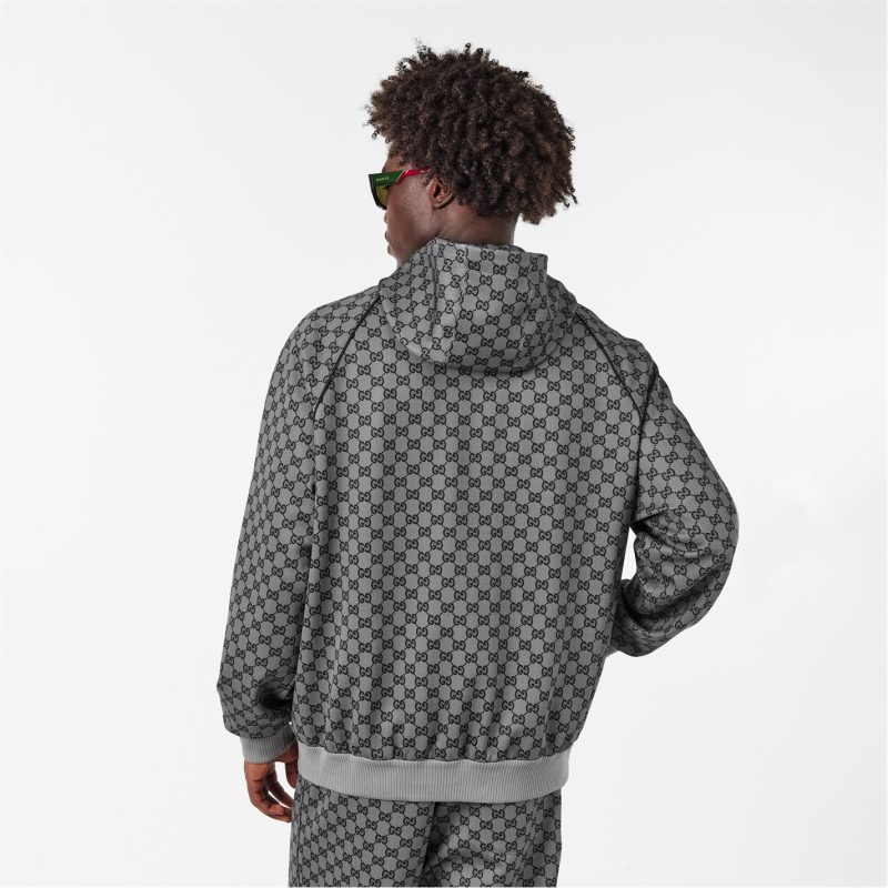 Gg Neoprene Zip Jacket - Image 4
