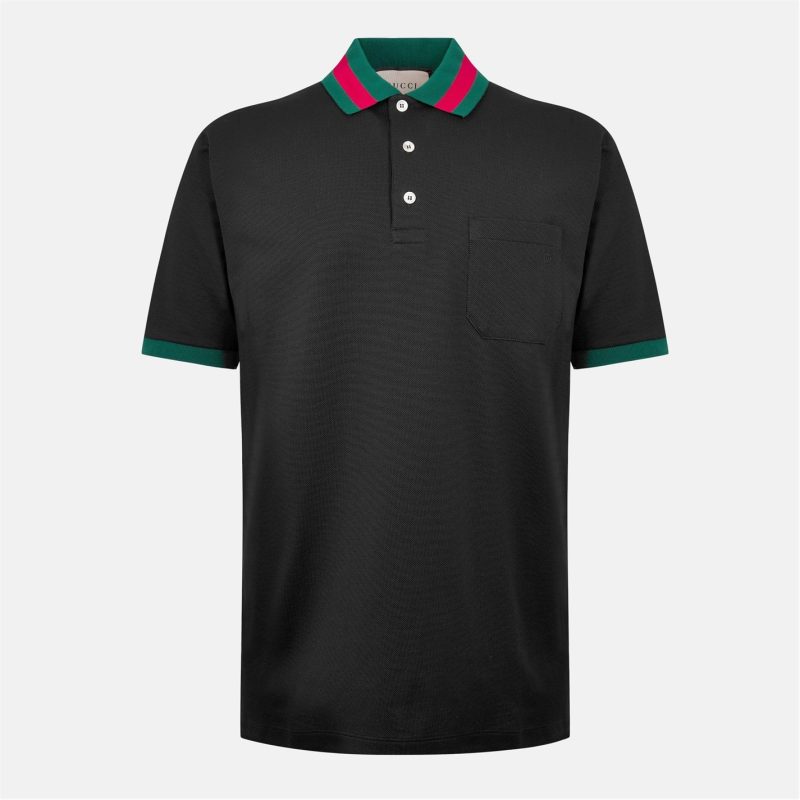Web Collar Polo Shirt
