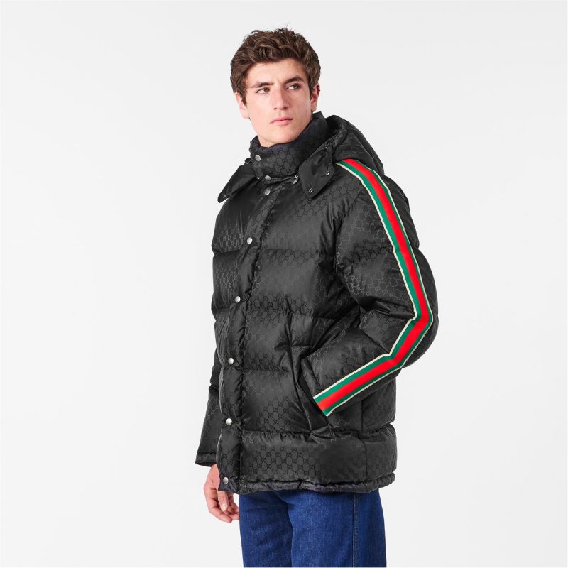 GG Nylon Jacquard Web Jacket - Image 3