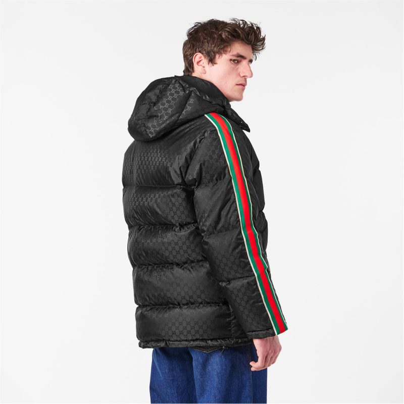 GG Nylon Jacquard Web Jacket - Image 4