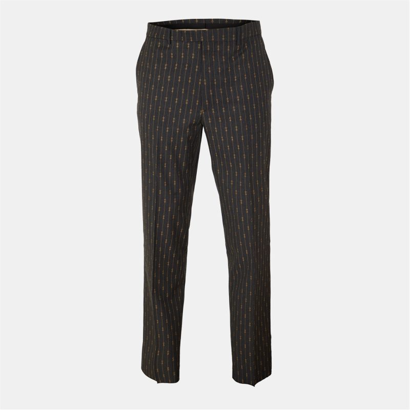 Horsebit Striped Formal Suit - Image 7