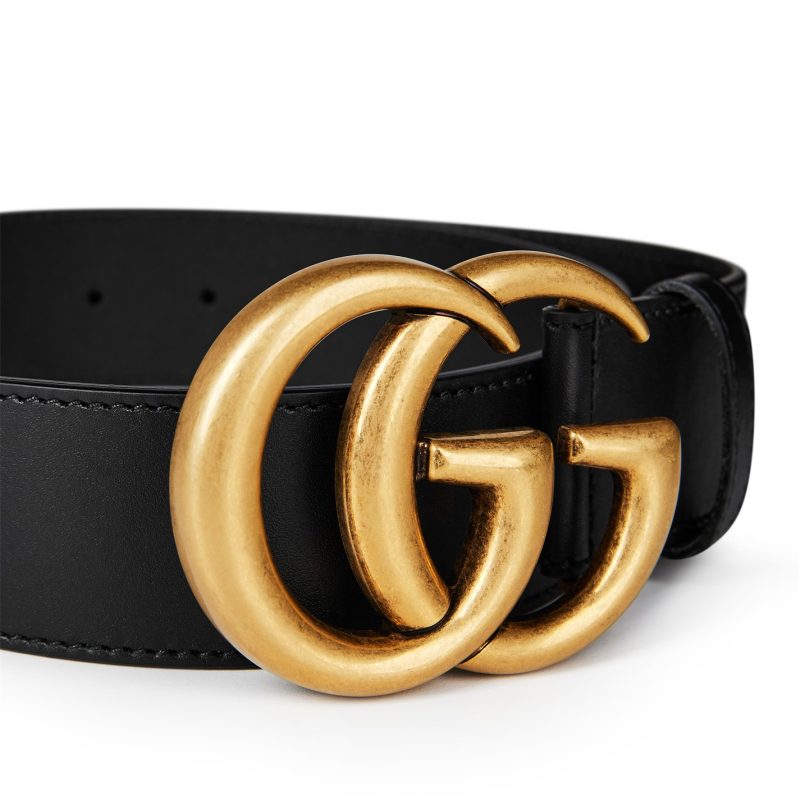 Women's Plain Leather Marmont Belt - Image 4