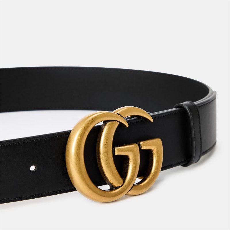 Women's Plain Leather Marmont Belt - Image 5