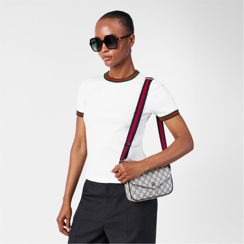 Women's Logo Cotton Ophidia Mini Bag - Image 13