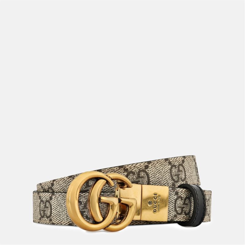 Women's Jacquard Leather Marmont Reversible Belt - Image 4
