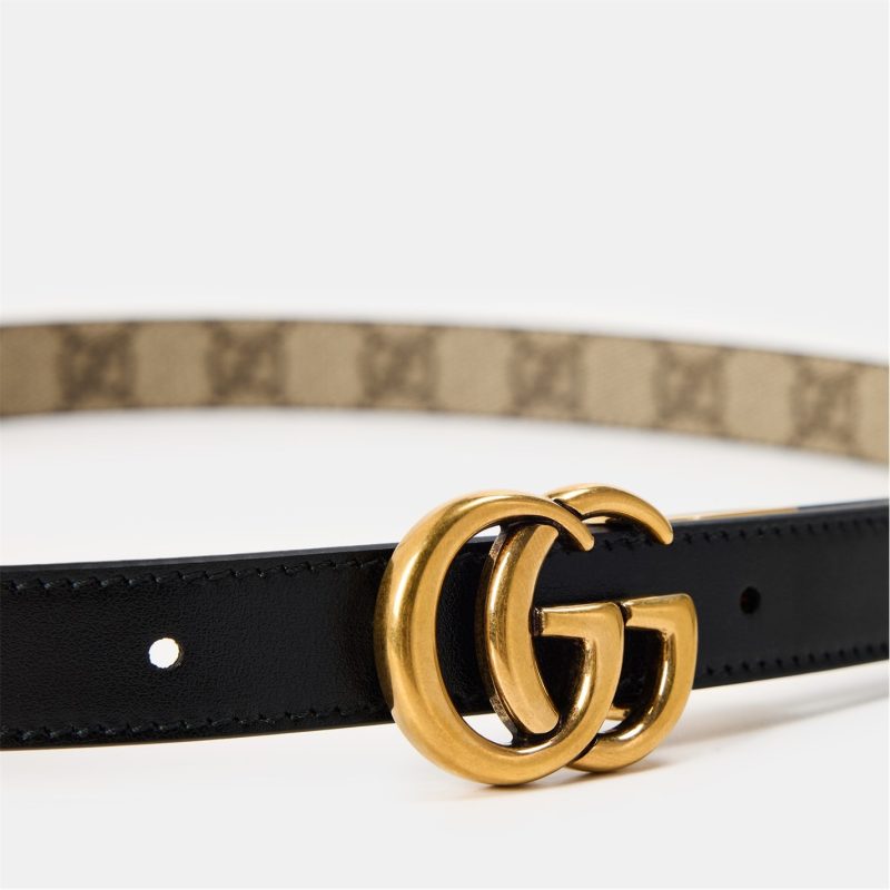 Women's Jacquard Leather Marmont Reversible Belt - Image 5